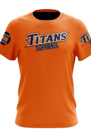 Custom Titans Softball Jersey with Name, Number, and Team Logo – Sprint Sports Gear