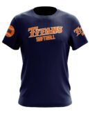 Titans Softball Custom Jersey Shirt – Personalized Teamwear for Clubs & Tournaments | Breathable Performance Fabric | Add Name, Number & Logo | Lightweight, Quick-Dry | Sprint Sports Gear
