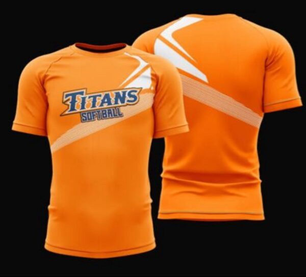 Titans Softball Custom Jersey Shirt – Personalized Teamwear for Clubs & Tournaments | Breathable Performance Fabric | Add Name, Number & Logo | Lightweight, Quick-Dry | Sprint Sports Gear - Image 3